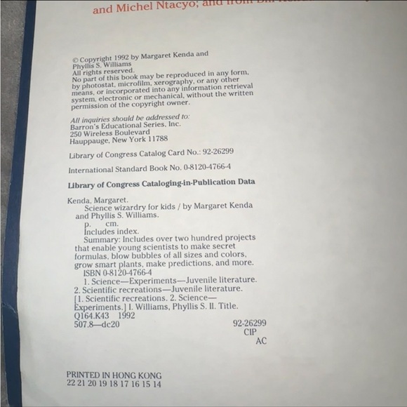 Science Wizardry for Kids Book🧪🔬 - Picture 4 of 4